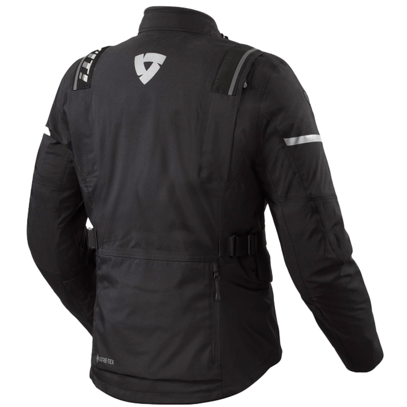 Revit Vertical GTX motociklininko striukė juoda-sidabrinė