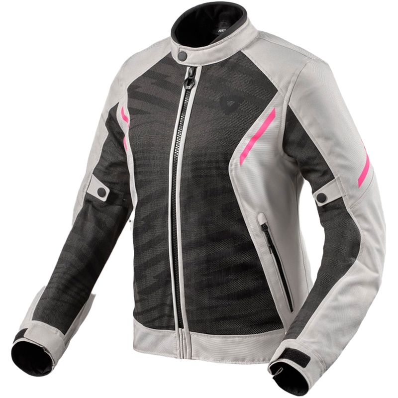 Moteriška Revit Torque 2 H2O Black-Grey motociklininko striukė