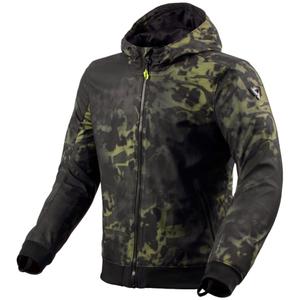 Softshell striukė Revit Saros WB juoda-tamsiai žalia