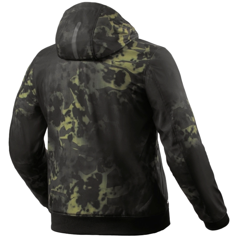 Softshell striukė Revit Saros WB juoda-tamsiai žalia