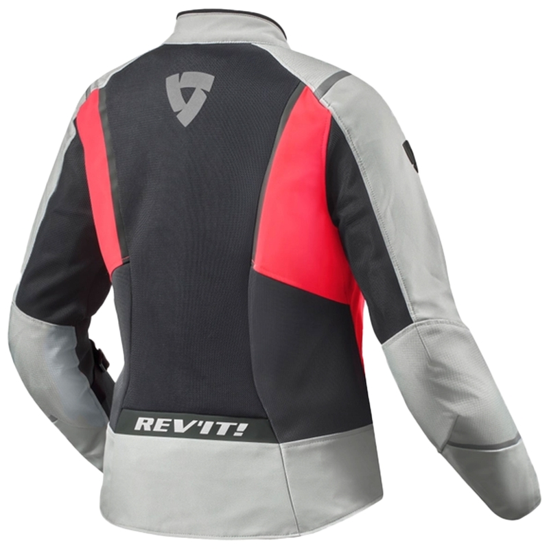 Moteriška "Revit Airwave 4" motociklininko striukė pilka ir rožinė