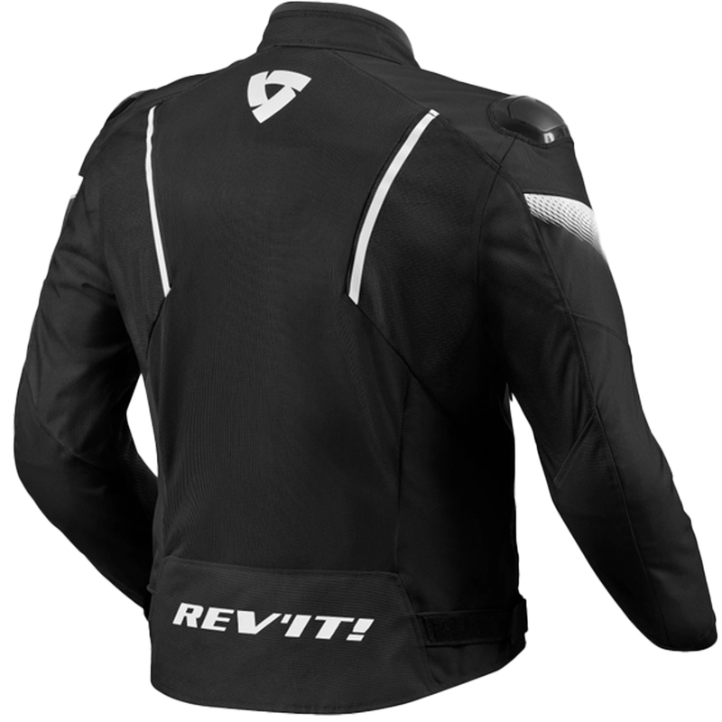 Revit Control Air H2O motociklininko striukė juoda ir balta