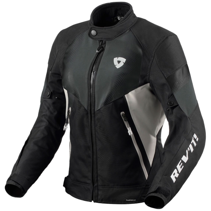 Moteriška Revit Control H2O Black-Silver motociklininko striukė