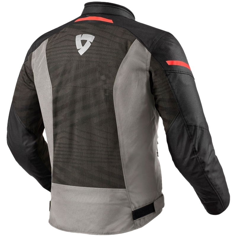 Revit Torque 2 H2O motociklininko striukė pilka ir raudona