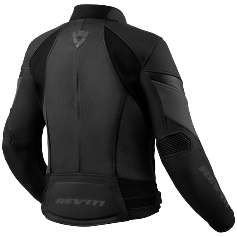 Moteriška odinė striukė Revit Xena 4 black-anthracite