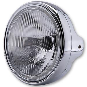 Priekinis žibintas Highsider Smart LTD 7 su reljefiniu chromuotu stiklu