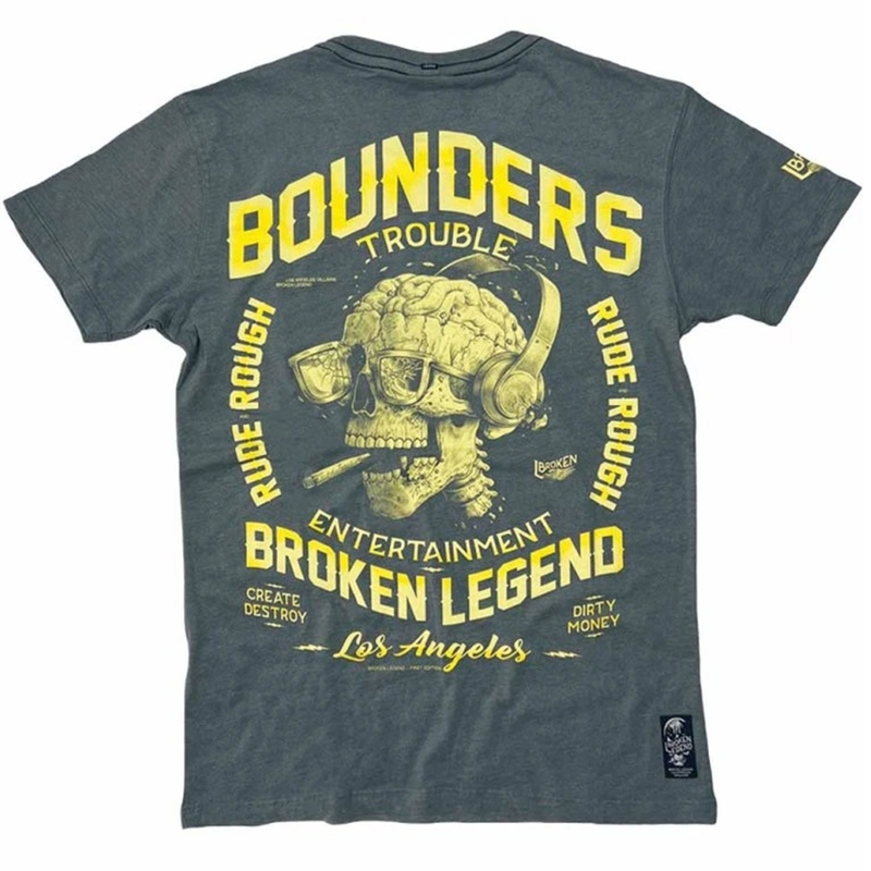 Marškinėliai Yakuza Premium Broken Legend - Bounders turquoise