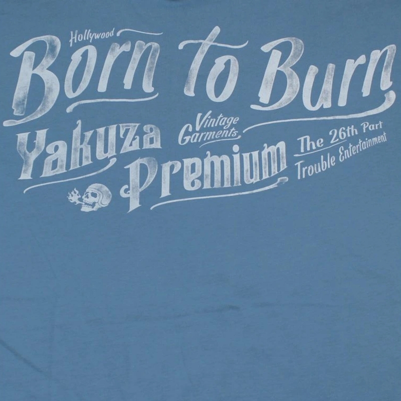 Marškinėliai Yakuza Premium Guardian No Mercy mėlyni