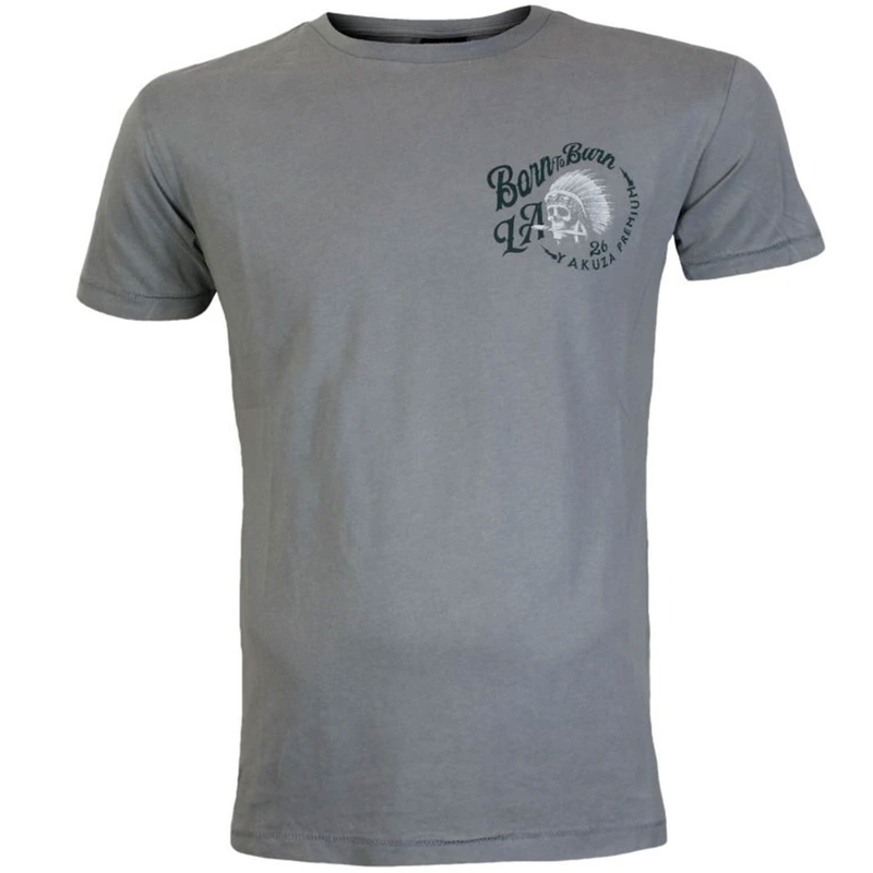 Marškinėliai Yakuza Premium Rude and Rough - Los Angeles grey