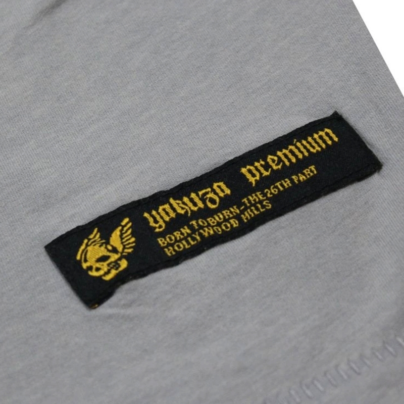 Marškinėliai Yakuza Premium Rude and Rough - Los Angeles grey