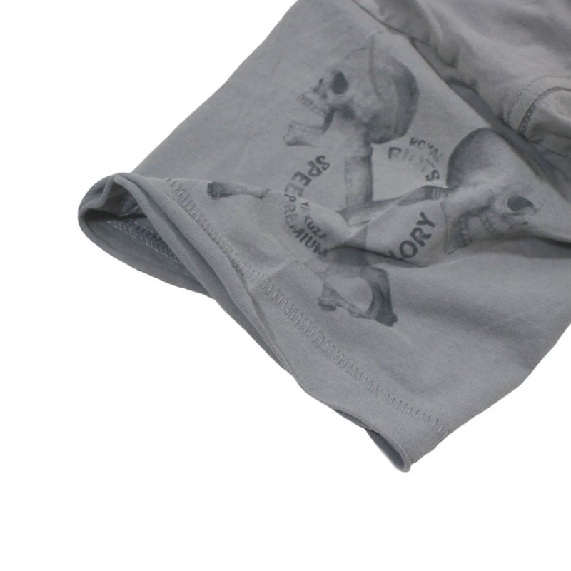 Marškinėliai Yakuza Premium Rude and Rough Born to Burn - Los Angeles grey