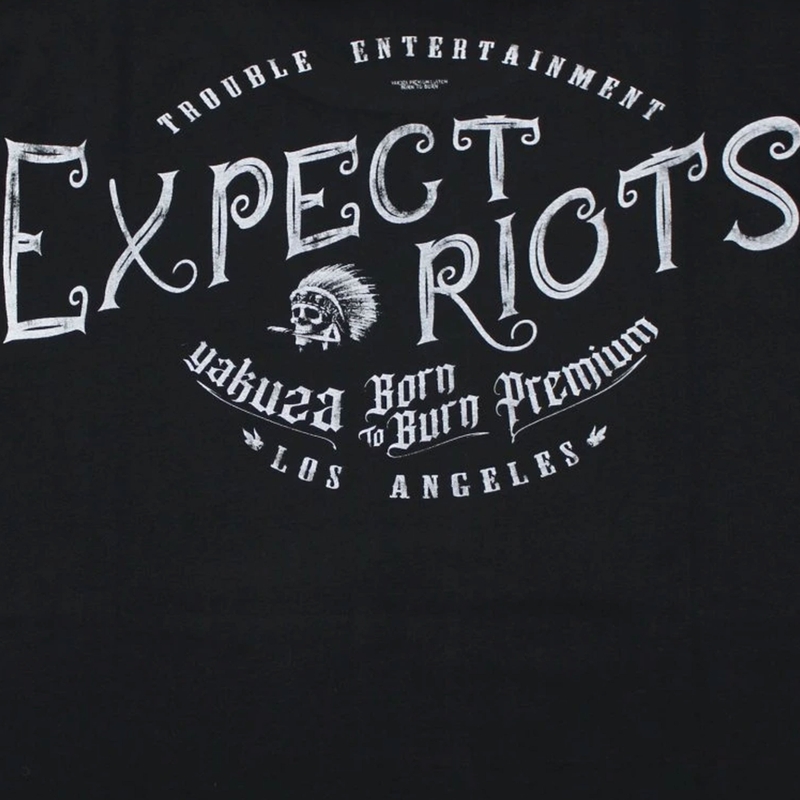 Marškinėliai Yakuza Premium Expect Riots - Los Angeles black