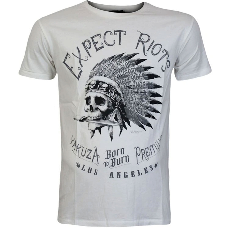 Marškinėliai Yakuza Premium Expect Riots - Los Angeles white