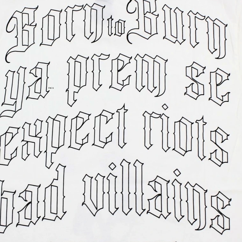 Yakuza Premium marškinėliai Born to Burn - Los Angeles white