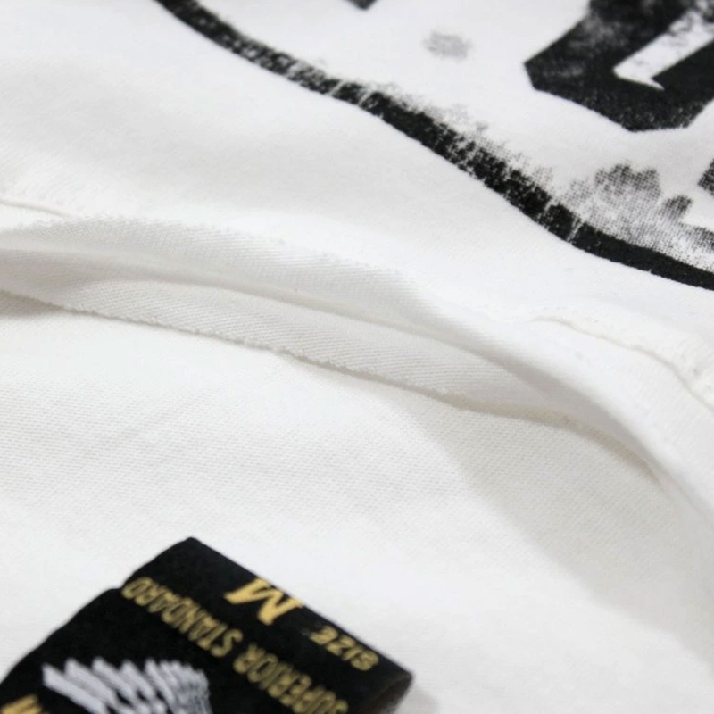 Marškinėliai Yakuza Premium Rude and Rough Born to Burn - Los Angeles white