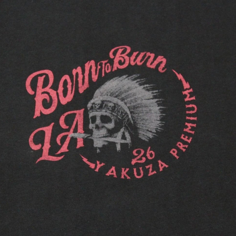 Marškinėliai Yakuza Premium Rude and Rough - Los Angeles black