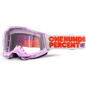 Motokroso akiniai 100% Accuri 2 Hundreds su skaidriu stiklu
