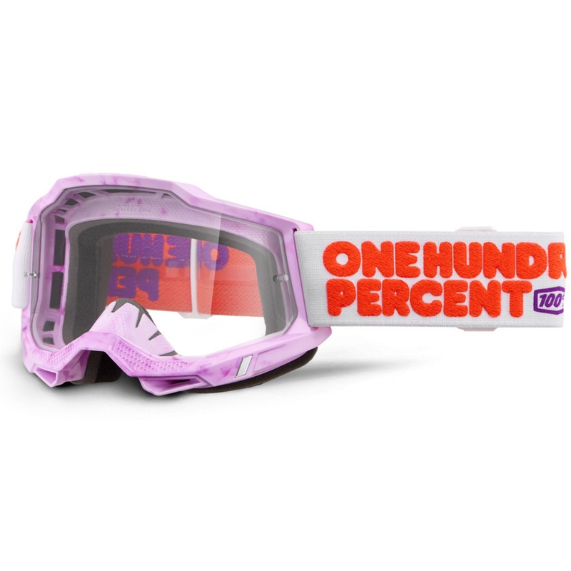 Motokroso akiniai 100% Accuri 2 Hundreds su skaidriu stiklu