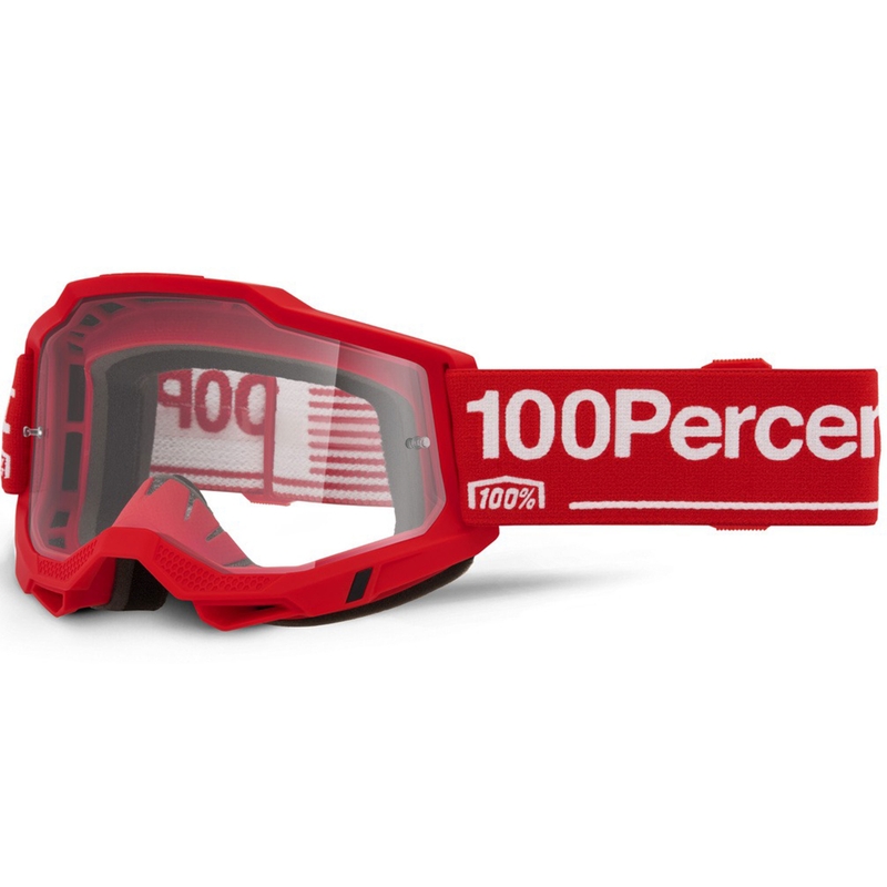 Motokroso akiniai 100% Accuri 2 Wolg su skaidriu stiklu