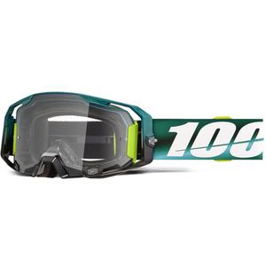 Motokroso akiniai 100% ARmatic Polarity su skaidriu stiklu