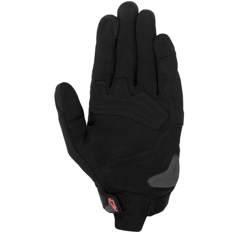 Alpinestars SP X 1 juodai-fluo raudonos motociklininko pirštinės