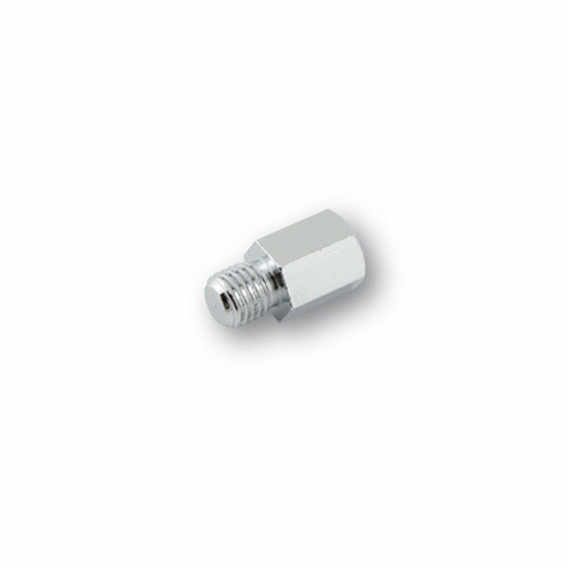 "Highsider Smart" veidrodžio adapteris iš dešiniojo sriegio M8 į dešinįjį sriegį M10 chromuotas