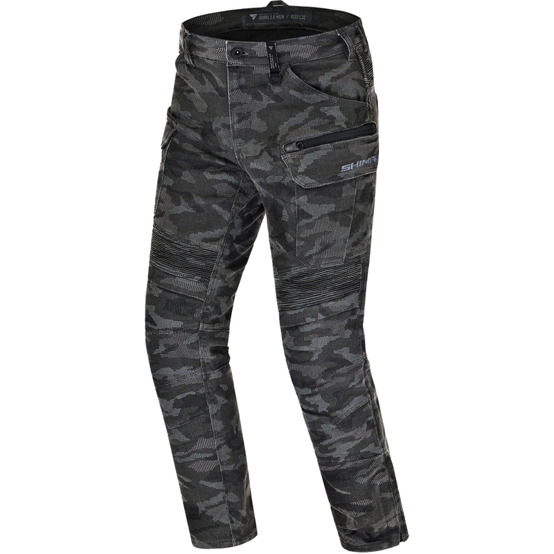 Shima Giro 3.0 camo prailgintos motociklininko kelnės