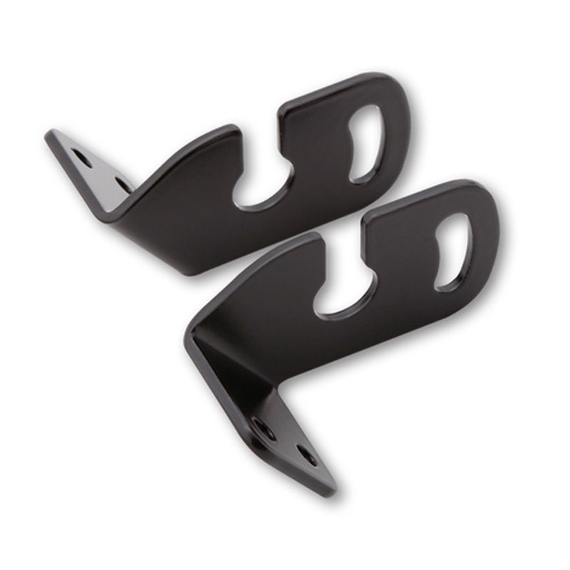 Originalių "Highsider Pro" posūkių signalų laikiklis Aprilia/BMW/Triumph/Yamaha valstybinio numerio ženklams juodas