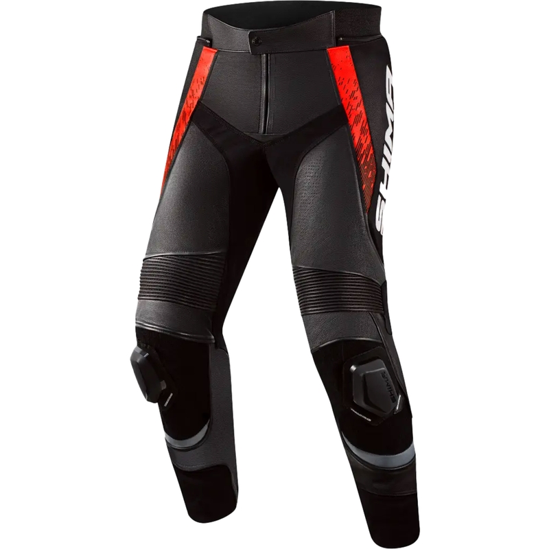 "Shima STR 2.0" fluo raudonos motociklininko kelnės