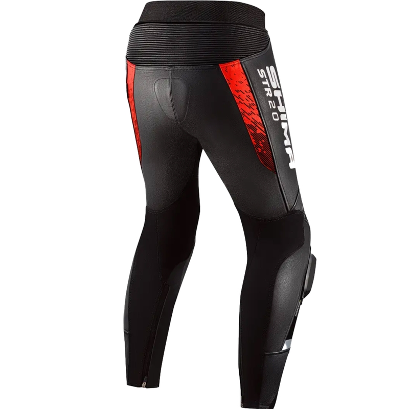 "Shima STR 2.0" fluo raudonos motociklininko kelnės