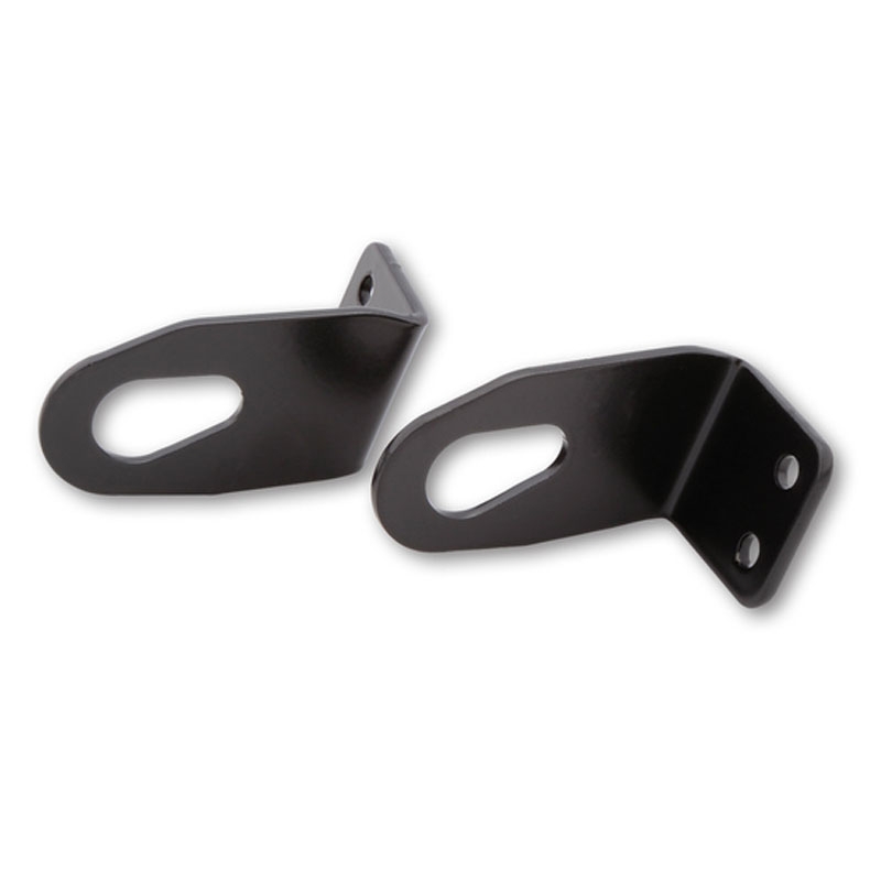Originalių posūkių signalų laikiklis Highsider Pro, skirtas Ducati numerio ženklams, juodas