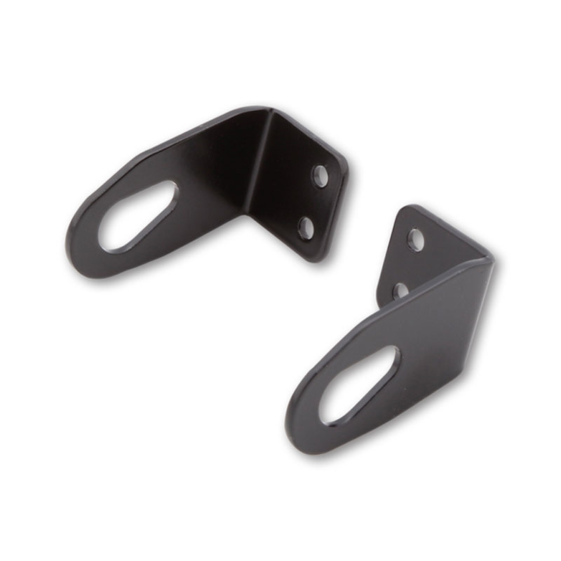 Originalių posūkių signalų laikiklis Highsider Pro, skirtas Ducati numerio ženklams, juodas