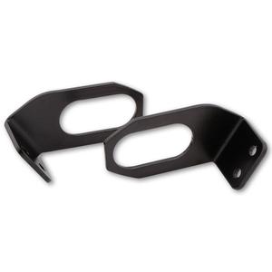 Originalių "Highsider Pro" posūkių signalų, skirtų "Suzuki" valstybiniams numeriams, laikiklis, juodas