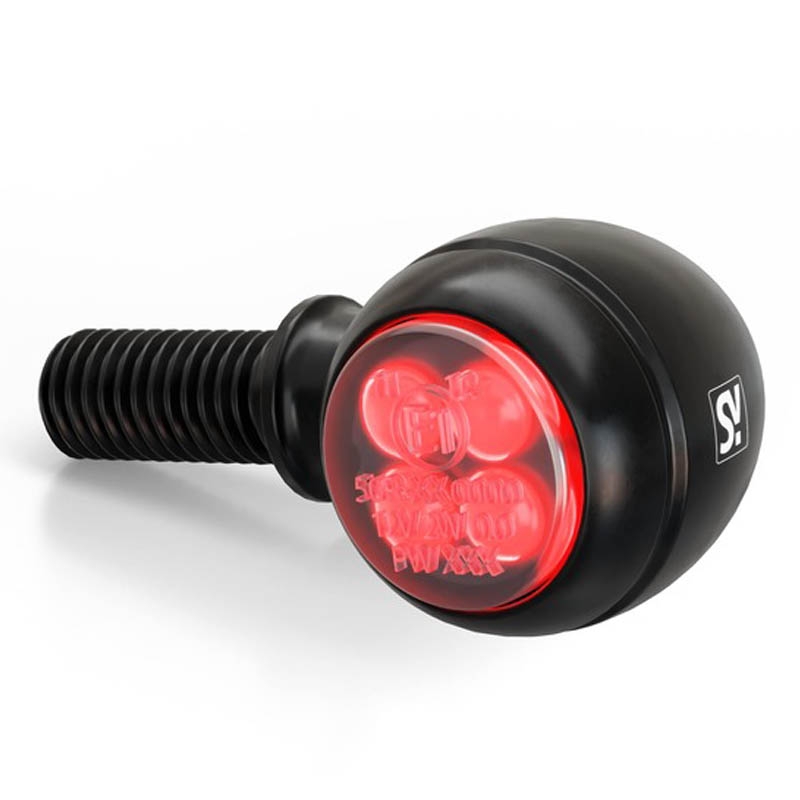 "Highsider Smart Circula-S LED 3in1" juodi motociklų žibintai