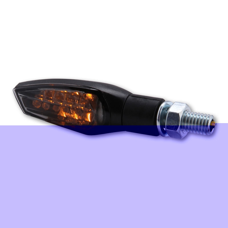 "Highsider Smart Nova" LED motociklų žibintai juodi
