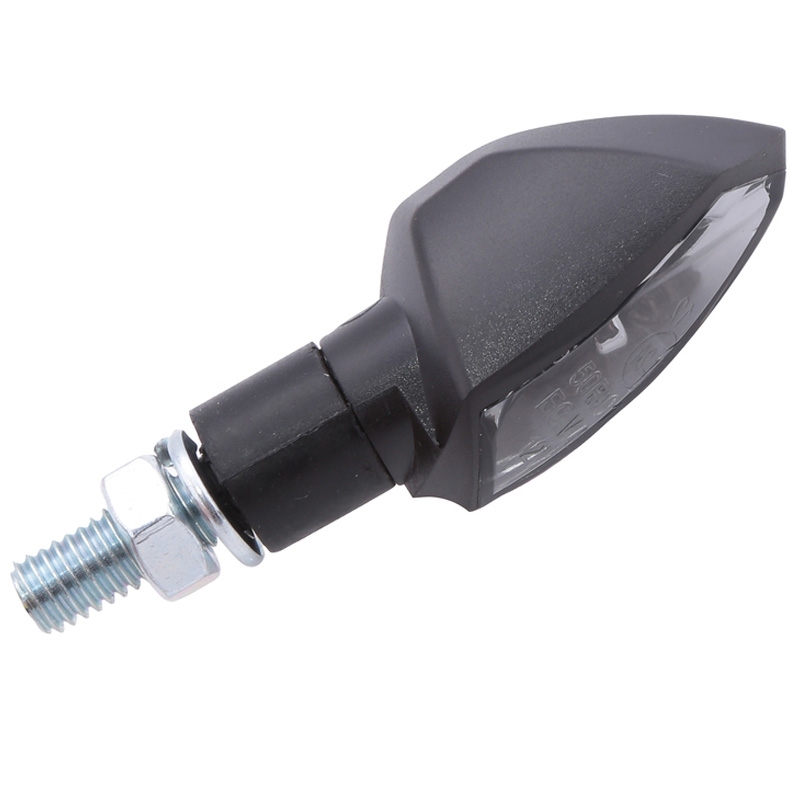 "Highsider Smart Shield-TS" LED juodi motociklų mirksintys žibintai