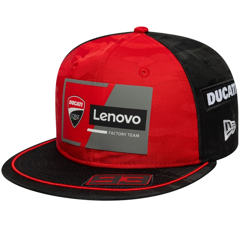 REP MM 9FIFTY RC FLAT VISOR DUCATI kepurė juoda