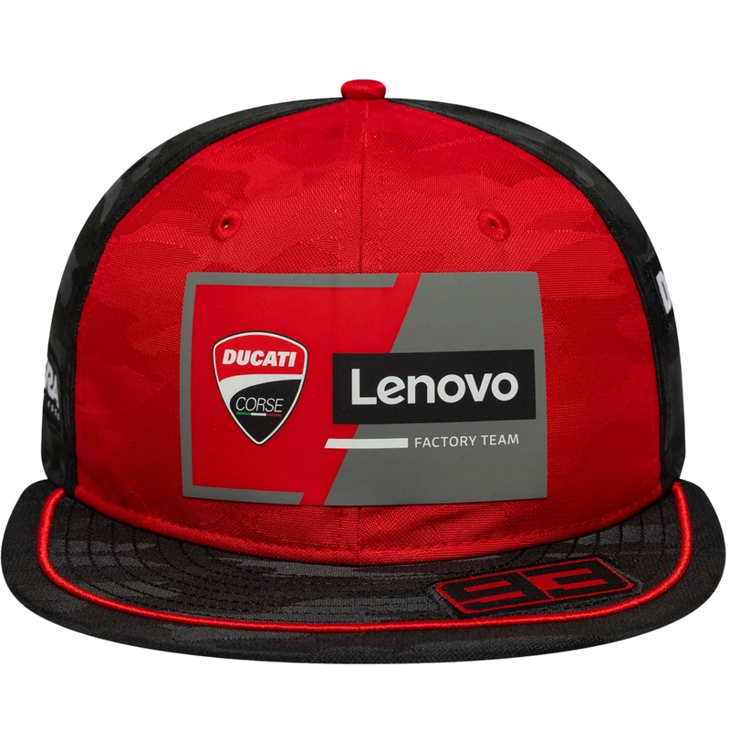 REP MM 9FIFTY RC FLAT VISOR DUCATI kepurė juoda