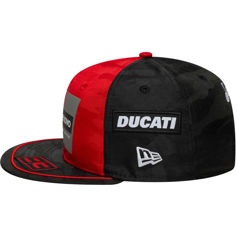 REP MM 9FIFTY RC FLAT VISOR DUCATI kepurė juoda