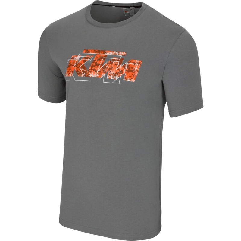 KTM logotipas Triko pilka