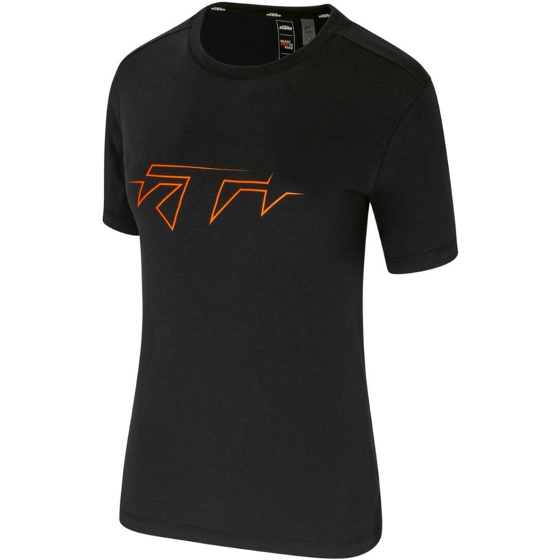 KTM Moterų logotipas Triko juoda