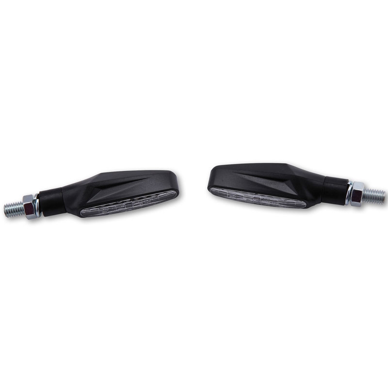 "Highsider Smart Stix" LED juodi motociklų mirksintys žibintai