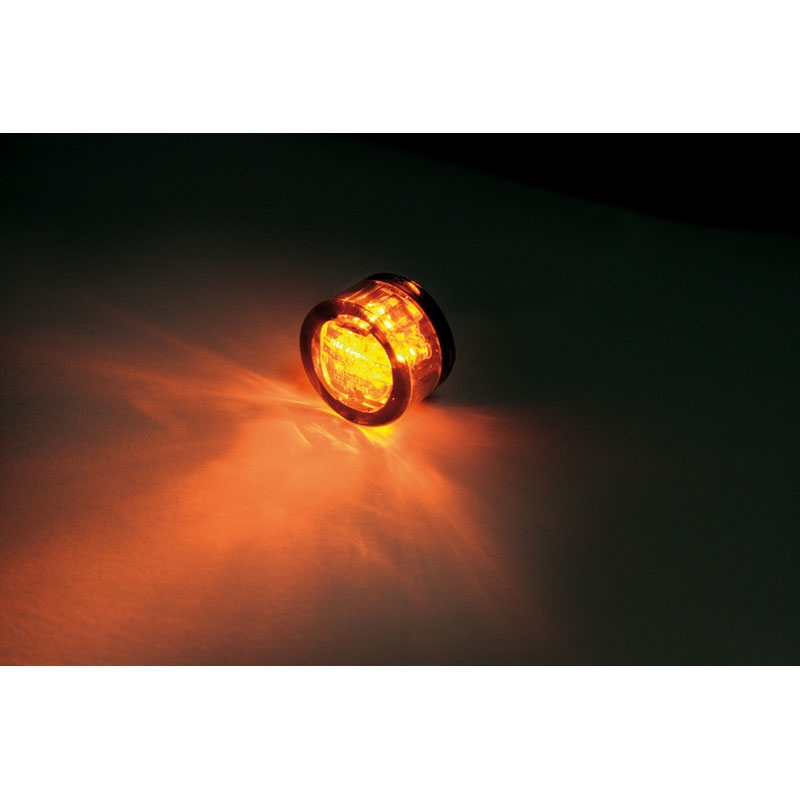 "Highsider Smart Micro Pin" juodos spalvos LED motociklų mirksintys žibintai
