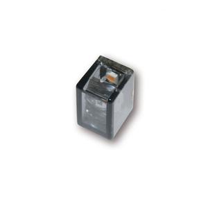 "Highsider Smart Micro Cube-V" LED dūmų pilkos spalvos motociklų žibintai
