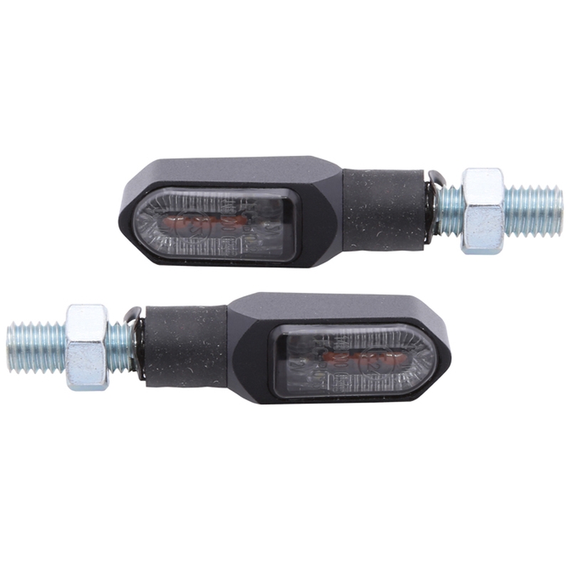 "Highsider Smart Namiko-TS LED 2in1" juodi motociklų mirksniai
