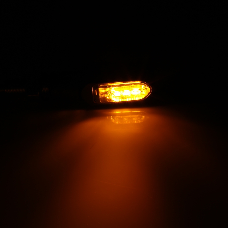 "Highsider Smart Namiko-TS LED 2in1" juodi motociklų mirksniai