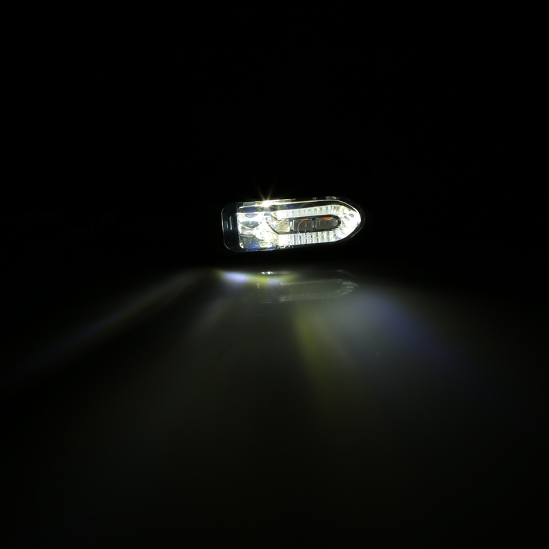 "Highsider Smart Namiko-TS LED 2in1" juodi motociklų mirksniai