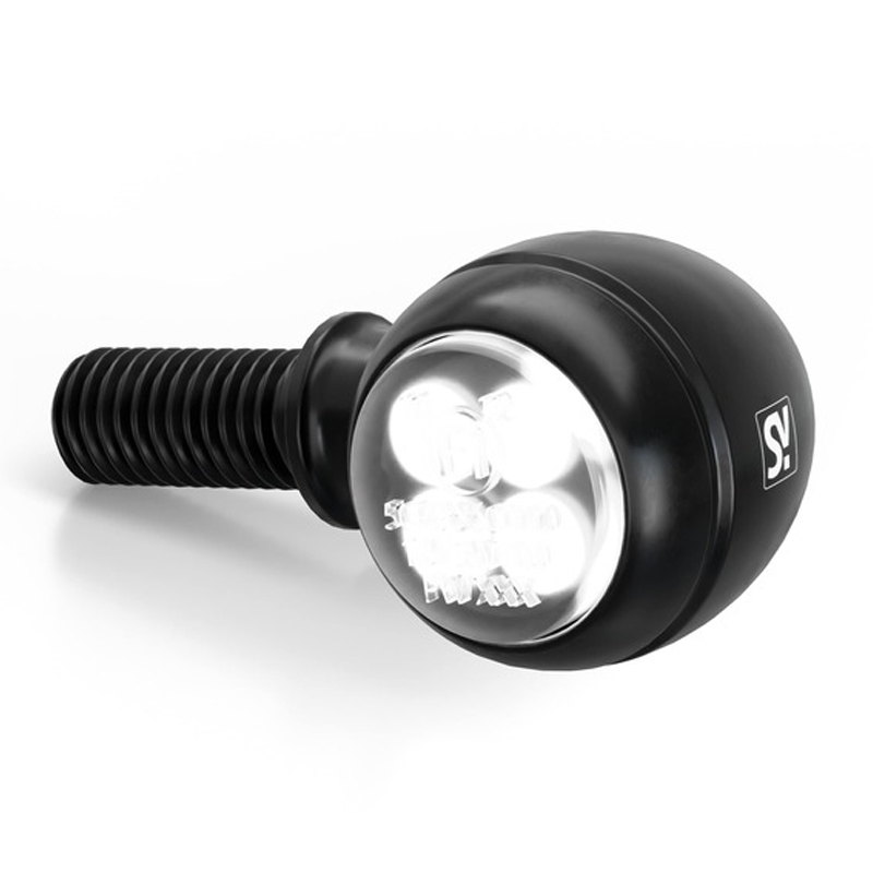 "Highsider Smart Circula-S LED 2in1" juodi motociklų žibintai