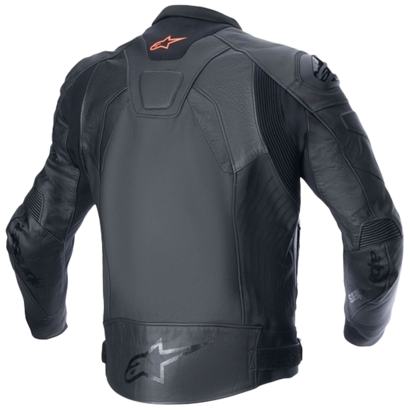 Alpinestars GP plus R 4 Airflow juoda odinė motociklininko striukė