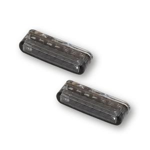 "Highsider Smart Shorty LED 3in1" juodi motociklų mirksintys žibintai